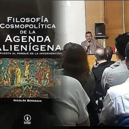 Lanzamiento del libro "Filosofía Cosmopolítica" (2017)